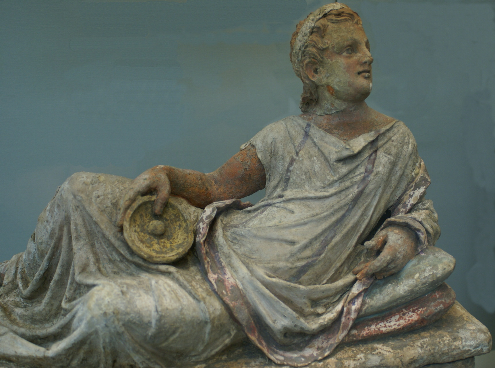 Bemalte Skulptur Imperium Romanum