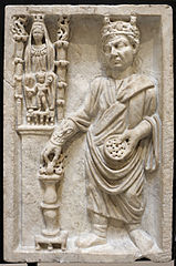 Archigallus, Relief aus dem Museum Ostiense, 3. Jhdt.