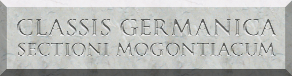 Marmorschild - Classis Germanica sectioni Mogontiacum