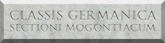 Marmorschild - Classis Germanica sectioni Mogontiacum