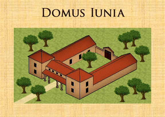 Domus Iunia im Stil einer Villa Rustica