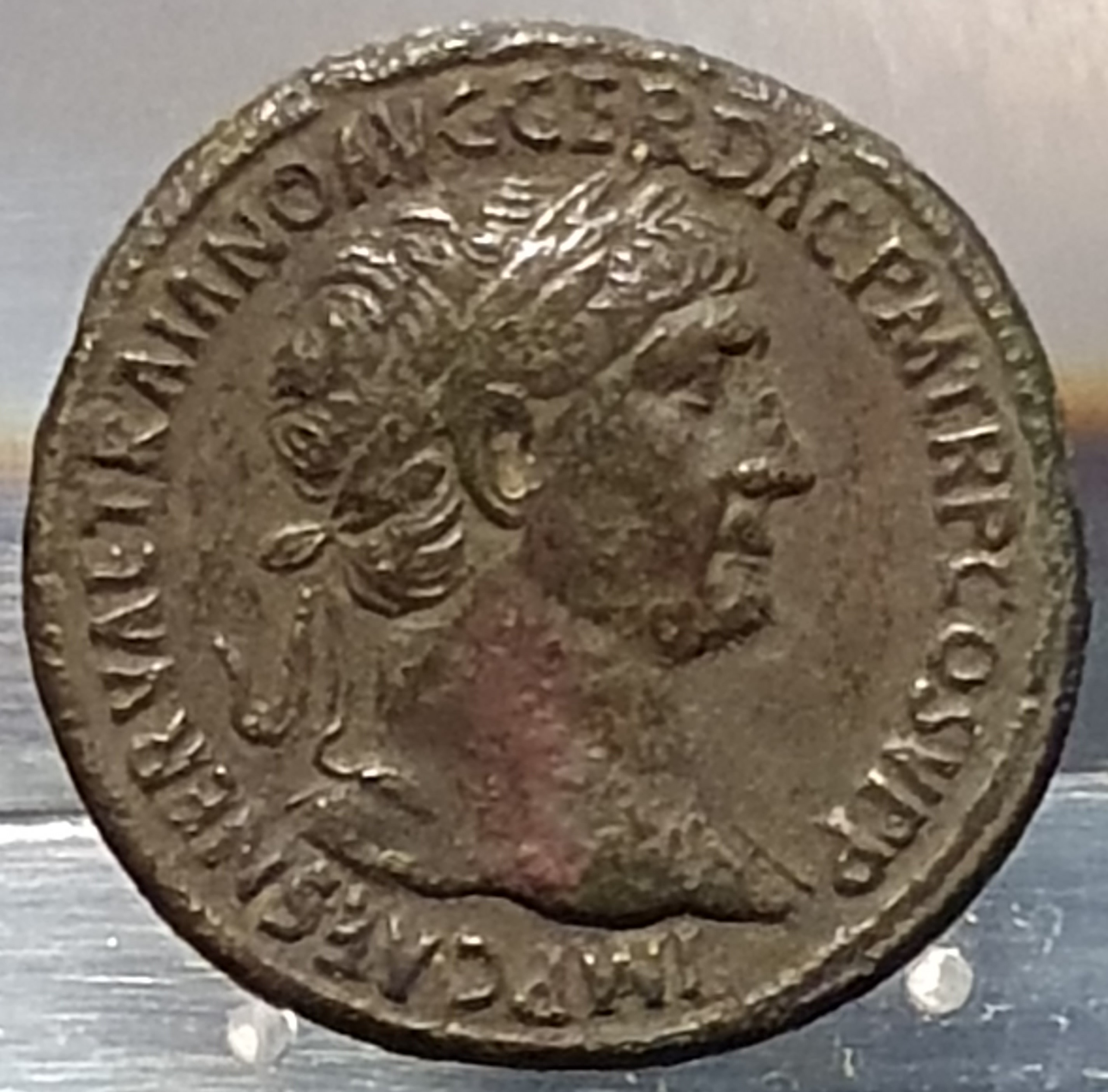 Sesterz Des Trajan Imperium Romanum