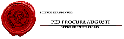 Siegel - Procura Augusti